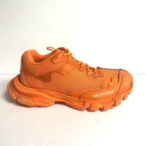Balenciaga Mens Track 3 Sneaker Orange Size EU41 US8 - Picture 1 of 6